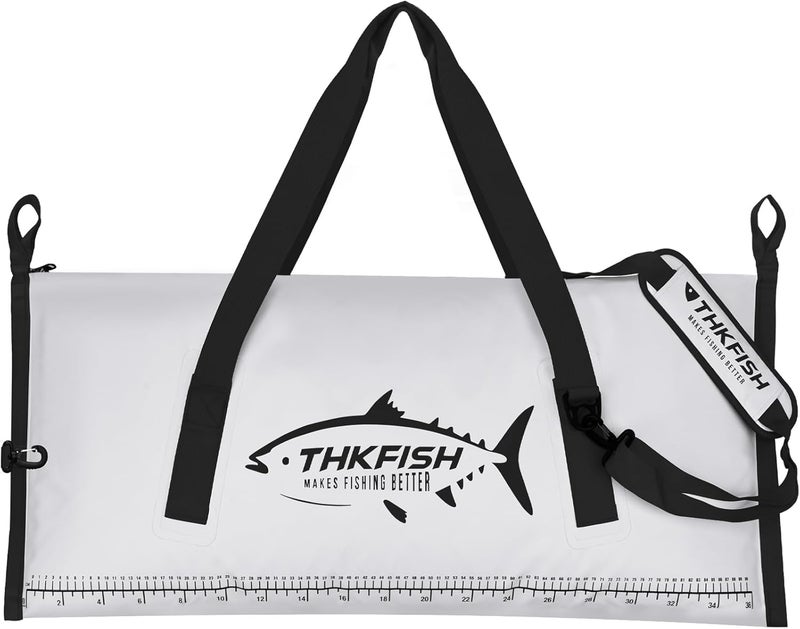 THKFISH Insulated Fish Cooler Bag, 40x16in Fish Kill Bag for Caught Fish, Portable Waterproof Insulated Fishing Bags Keeps Ice Cold Over 24 Hours - Image 1